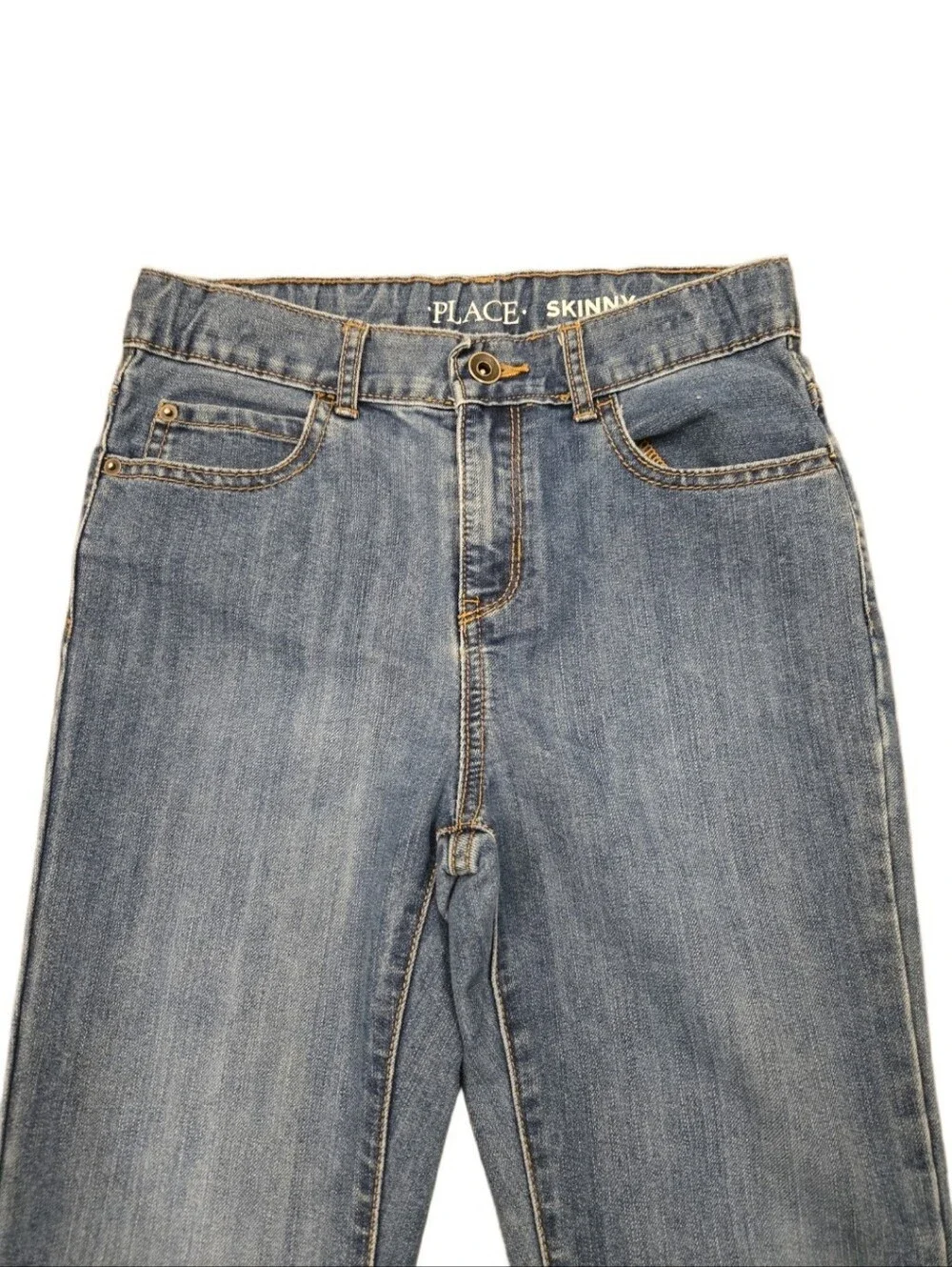 Girls Childrens Place Skinny Blue Jeans Size 12 Denim Pants Everyday Fashion